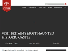 Tablet Screenshot of chillingham-castle.com